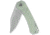 QSP Knife Kestrel Folding Knife, 4in Closed, 2.88in Stonewash 14C28N Sandvik SS Clip Point Blade, Jade G10 Handle, QS145-B1