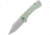 QSP Knife Kestrel Linerlock Jade G10