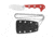 QSP Knife Neckmuk Neck Knife Red
