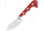 QSP Knife Neckmuk Neck Knife Red