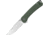 QSP Knife Osprey Linerlock Green Micarta