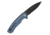 QSP Knife Woodpecker Blue Titanium