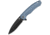 QSP Knife Woodpecker Blue Titanium