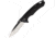 QSP Knife Woodpecker Framelock Black