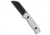 Qsp QSP Baby Penguin Fixed Blade Knife Aluminum Foil G-10 2.5" Black SW 14C28N, Silver, 14C28N, adult, BHQ-223294