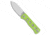 Qsp QSP Canary Folder Liner Lock Knife Neon Green G-10 2.8&quot; Stonewash 14C28N, Green, Sandvik 14C28N, adult, BHQ-190604