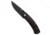 Qsp QSP Copperhead Liner Lock Knife Brown Micarta 3.5" Black QS109-C2, Brown, Sandvik 14C28N, adult, BHQ-183232