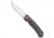 Qsp QSP Gannet Liner Lock Knife Red CF / Black Micarta 3.3" Satin QS137-A, Black, 154CM, adult, BHQ-119434