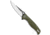 Qsp QSP Gavial Liner Lock Knife OD Green G-10 4" Two-Tone, Green, D2, adult, BHQ-123807