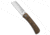 Qsp QSP Hedgehog Slip Joint Knife Golden Carbon Fiber 3" Satin QS142-C, Gold/Black, Sandvik 14C28N, adult, BHQ-177338