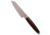 Qsp QSP Mulan Series 4&quot; Kritsuke Kitchen Knife Desert Iron Wood Copper Damascus, Brown, Damascus, adult, BHQ-189743