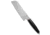 Qsp QSP Mulan Series 7" Santoku Kitchen Knives Ebony Wood, Black, Sandvik 14C28N, adult, BHQ-189735