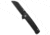 Qsp QSP Penguin Plus Frame Lock Knife Black Titanium 3.38" BW, Black, CPM 20CV, adult, BHQ-175629