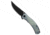 Qsp QSP Walrus Trailing Point Liner Lock Knife Jade G-10 3.4" Black Stonewash D2, Jade, D2, adult, BHQ-192729