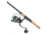 Quantum Benchmark Spinning Reel and Rod Combo, 7ft, 1-PC, Medium, Fast Rod, Graphite Composite Blank, SZ 4000 Reel, 5+1 Bearings, 6.2-1 Ratio, Silver/Blue, BK4000701M1017.P2