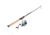 Quantum Strive Spinning Reel and Rod Combo, 7ft, 1-PC, Medium-Light, Fast Rod, Graphite Composite Blank, SZ 3000 Reel, 4+1 Bearings, 6.2-1 Ratio, Silver/Blue, SV3000701ML815.P2