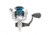 Quantum Strive Spinning Reel and Rod Combo, 7ft, 1-PC, Medium-Light, Fast Rod, Graphite Composite Blank, SZ 3000 Reel, 4+1 Bearings, 6.2-1 Ratio, Silver/Blue, SV3000701ML815.P2