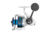 Quantum Strive Spinning Reel and Rod Combo, 7ft, 1-PC, Medium-Heavy, Moderate-Fast Rod, Graphite Composite Blank, SZ 6000 Reel, 4+1 Bearings, 5.6-1 Ratio, Silver/Blue, SV6000701MH1225.P2