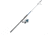Quantum Strive Spinning Reel and Rod Combo, 10ft, 2-PC, Heavy, Moderate-Fast Rod, Graphite Composite Blank, SZ 8000 Reel, 4+1 Bearings, 4.7-1 Ratio, Silver/Blue, SV8000102H2040.P2
