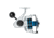 Quantum Strive Spinning Reel and Rod Combo, 10ft, 2-PC, Heavy, Moderate-Fast Rod, Graphite Composite Blank, SZ 8000 Reel, 4+1 Bearings, 4.7-1 Ratio, Silver/Blue, SV8000102H2040.P2