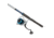 Quantum Strive Spinning Reel and Rod Combo, 7ft, 1-PC, Heavy, Moderate-Fast Rod, Graphite Composite Blank, SZ 8000 Reel, 4+1 Bearings, 4.7-1 Ratio, Silver/Blue, SV8000701H1530.P2