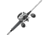 Quantum Throttle Baitcast Rod and Reel Combo, 7ft 0in, Medium-Heavy, Fast, 1, 7.3-1, 7+1, Right Hand, Silver, TH100701MHC.NS2