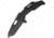 Quartermaster Templeton Face Peck Limo Tint Folding Knife,3in,S35VN Steel,Standard Edge,Tanto,Titanium Handle QTR3ZLT