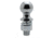 Quick Products 1 7/8in Chrome Hitch Ball 1in Diameter x 2 1/8in Long Shank 2 000lb., QP-HB3004S