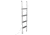 Quick Products RV Bunk Ladder, Silver, 66in, QP-LA-466S
