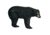 R and W Targets Walking Bear Target, Black, 3D450WB