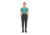 Rab Momentum Pants - Womens, Beluga, 10 Short Leg, QFV-83-BEL-10-SH