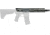 Radian Weapons Model 1 Complete Upper Receiver, .300 AAC Blackout, 9 in Barrel, Custom, Pistol Length, 1-5 Twist, 1/2x28 Thread, M-LOK, Deadair Flash Hider, Radian Grey, R0443