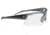 Radians Ballistic Rated Skybow Glasses w/ Flexible Temple Tips and Rubberized Nosepiece, Grey/Clear, RADSB0110CS