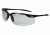 Radians M&amp;P MP103 Shooting Glasses Clear Lens Black Half Frame With Zippered Case