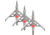 Rage Broadhead Hypodermic Trypan Xbow 100gr 2'' Cut 3pk