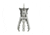 Rage Broadhead Hypodermic Xbow No-collar 100gr 2 Cut 3pk
