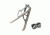 Rage Replacment Blades for Rage Hypodermic Trypan Titanium construction, 2in Cut, R35105