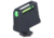 Rainier Arms Fiber Optic Suppressor Height Sight Set For Glock, Logo, Black, RA-GLK-FO-SUP-SET-LG