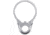Rainier Arms Single Point QD End Plate, AR-15/AR-10, Grey, RA006-GRY