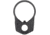 Rainier Arms Tri-Point QD End Plate, AR-15/AR-10, Black, RA007-BLK