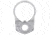 Rainier Arms Tri-Point QD End Plate, AR-15/AR-10, Grey, RA007-GRY