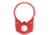 Rainier Arms Tri-Point QD End Plate, AR-15/AR-10, Red, RA007-RED