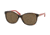 Ralph Lauren DECO EVOLUTION RL8116 Sunglasses 500373-57 - Dark Havana Frame, Brown Lenses
