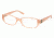 Ralph Lauren RL6085 Single Vision Prescription Eyeglasses 5333-5216 - Milky Peach Frame, Demo Lens Lenses