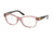 Ralph Lauren RL6113Q Eyeglass Frames 5220-52 - Transparent Pink Frame