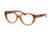 Ralph Lauren RL6147B Eyeglass Frames 5023-51 - Shiny Red Havana Frame