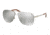 Ralph Lauren RL7055 Bifocal Prescription Sunglasses RL7055-90306G-64 - Lens Diameter 64 mm, Frame Color Brushed Silver