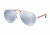 Ralph Lauren RL7058 Sunglasses 90016J-62 - Silver Frame, Blue Mirror White Lenses