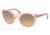 Ralph Lauren RL8104W Single Vision Prescription Sunglasses RL8104W-50253C-52 - Lens Diameter 52 mm, Frame Color Peach Vintage Effect