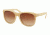 Ralph Lauren RL8141 Sunglasses 53053B-56 - Bone Frame, Gradient Brown Lenses